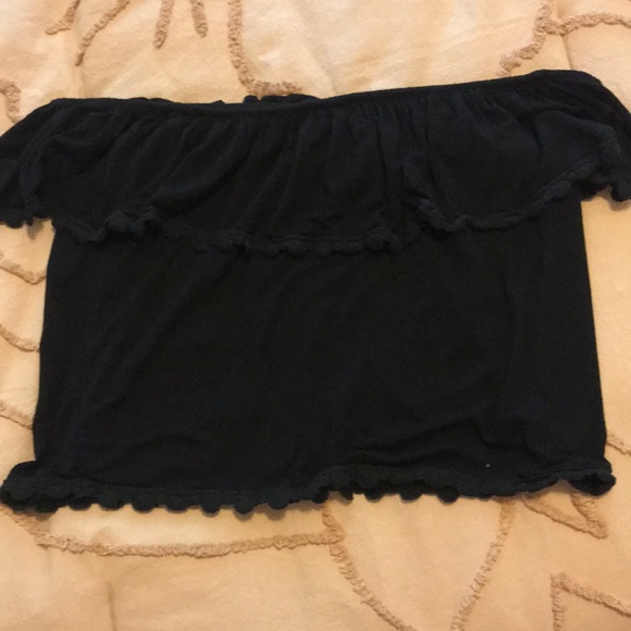Black strapless top - Picture 1 of 1